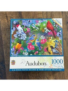 MasterPieces Audubon Songbird Collage 1000-Piece Jigsaw Puzzle